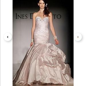 Ines Di Santo Wedding Gown.